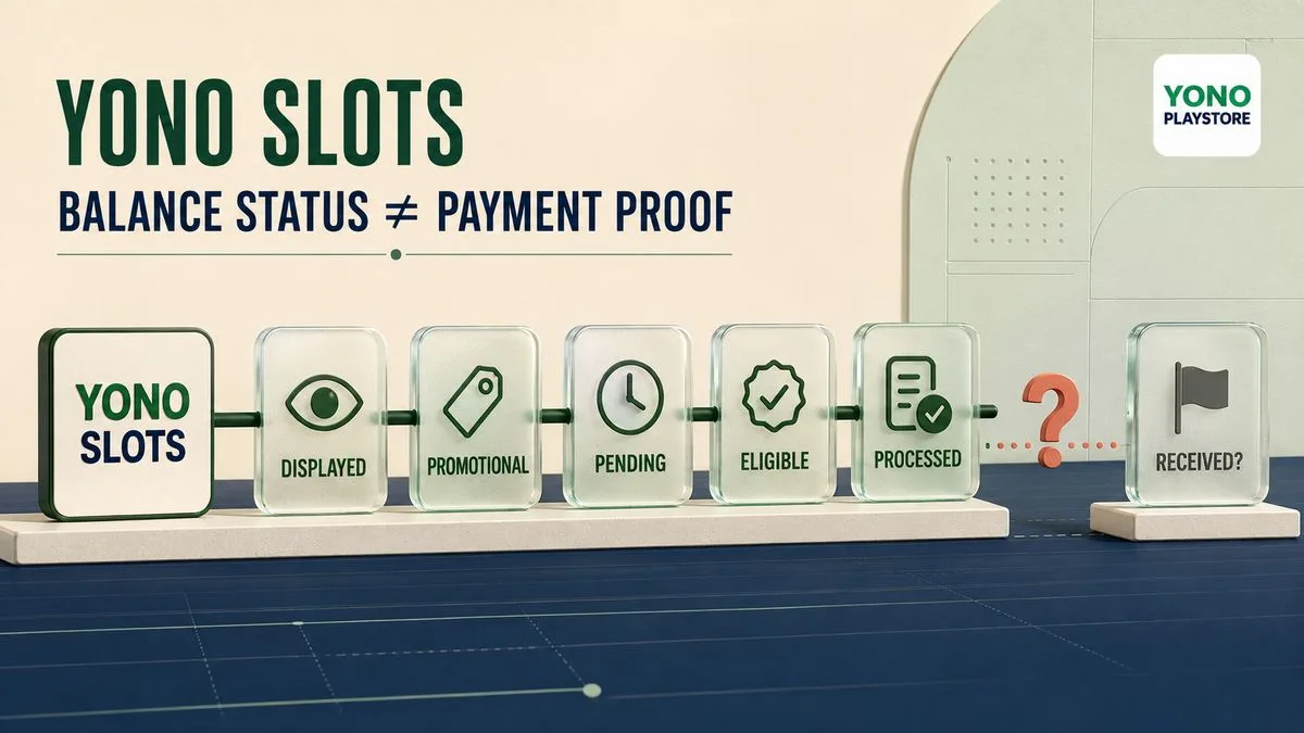 Yono Slots App: Identity, APK Source and Balance Safety Checks illustration