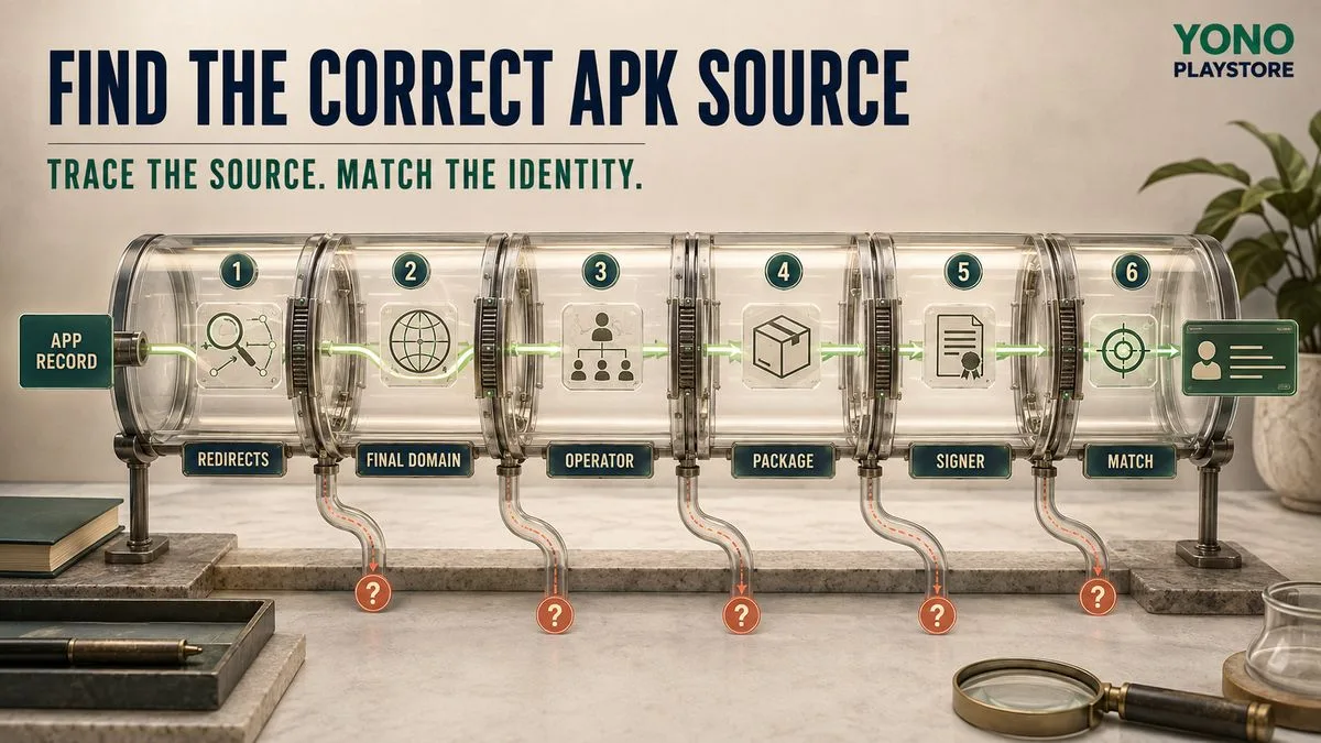 How to Find the Correct APK Source for a Yono-Named App illustration
